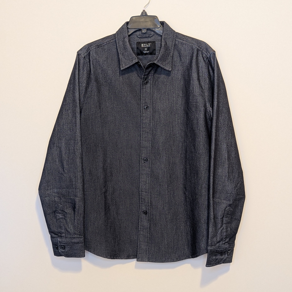 BYLT Denim Button Down NWOT